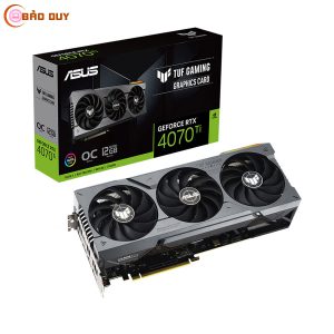 VGA ASUS TUF GAMING RTX 4070Ti 12G OC Edition (12GB GDDR6X,192 bit, HDMI +DP,1 x 16-pin)